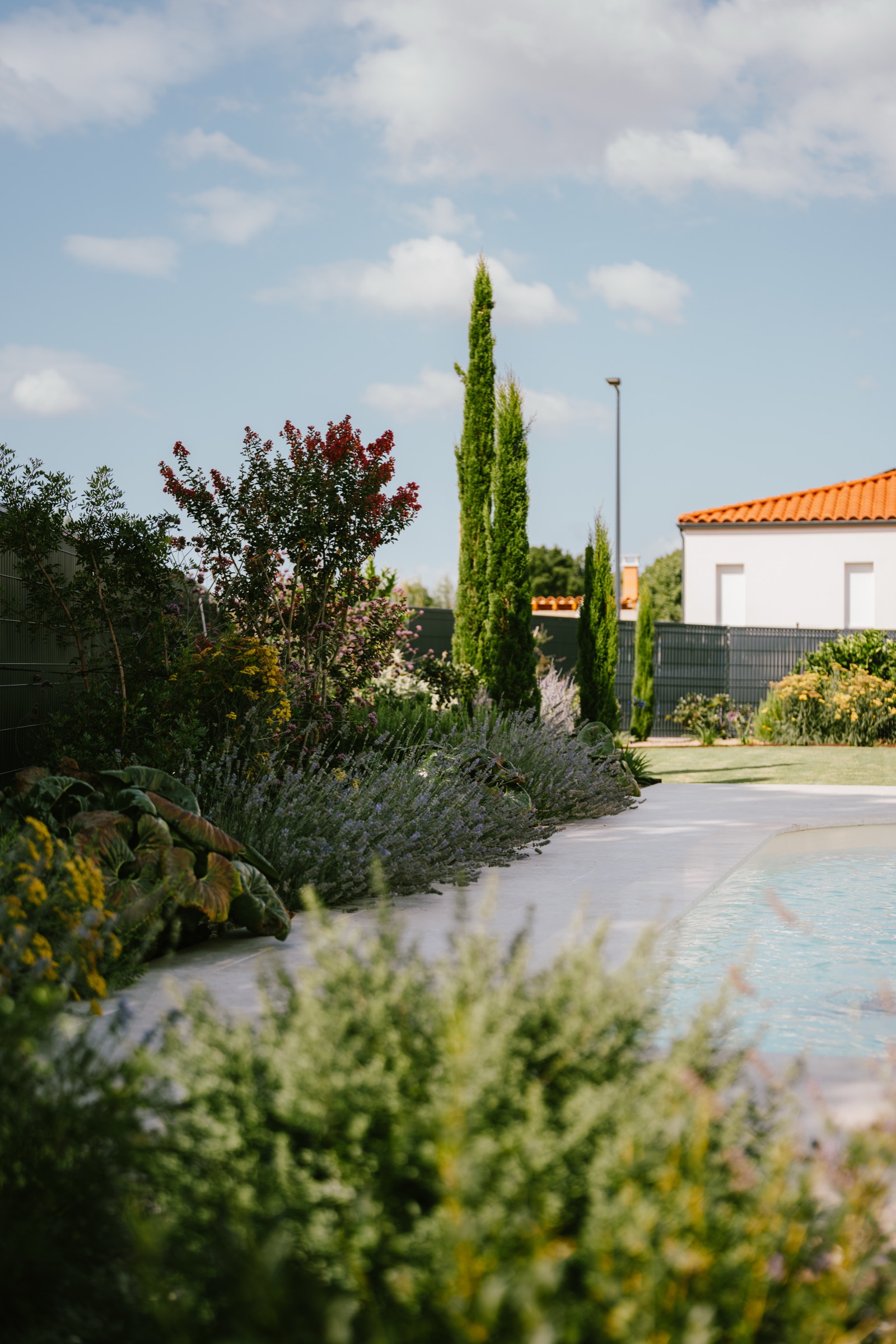 Jardin sur gravier